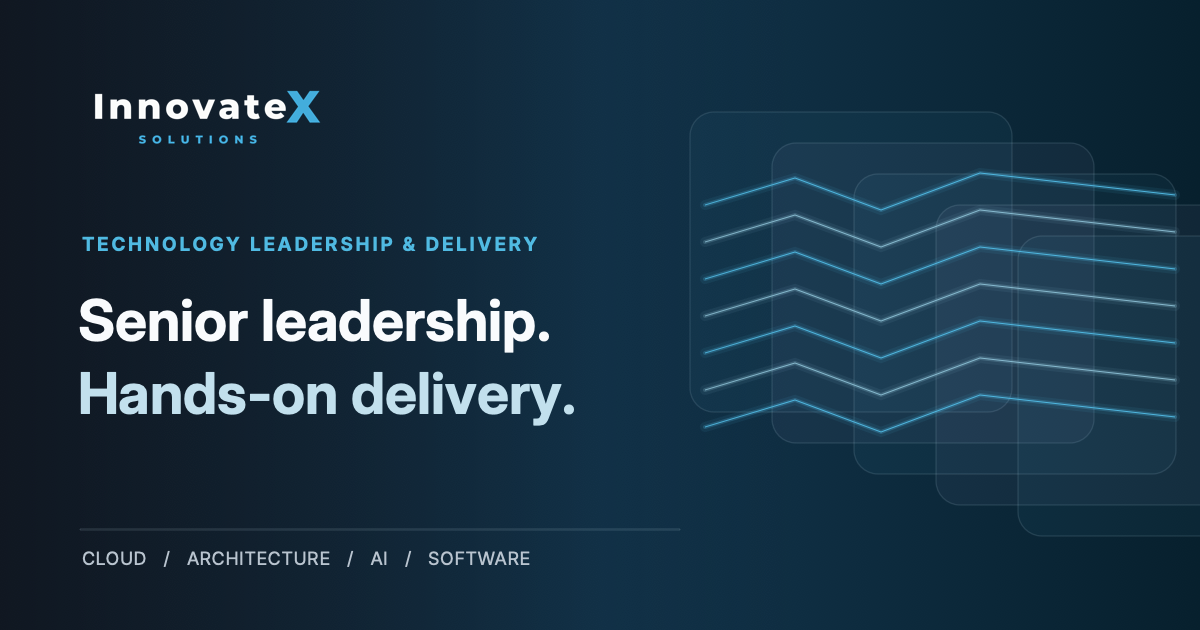 InnovateX Solutions leadership and delivery