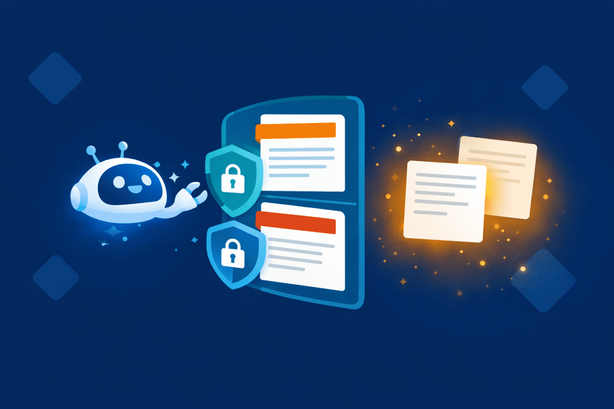 Microsoft 365 Copilot AI respecting sensitivity labels and data classification to prevent oversharing of confidential business data
