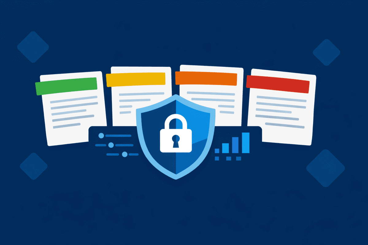InnovateX Solutions data classification and sensitivity labels for Microsoft 365 businesses